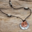 BE Necklace - Sterling & Copper