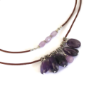 Amethyst Cluster necklace