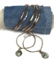 Mixed Metal Cuffs for Everyday Casual