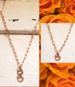 Examples bronze family necklace options