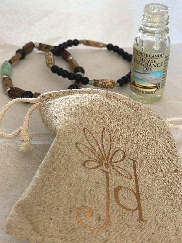 gemstone aromatherapy bracelets and oil